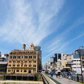 JAPÃO -Kyoto Japão Edifícios Rua Cidade