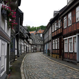 ALEMANHA, GOSLAR RESINA ESTRADO FACHWERHAUS