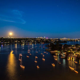 AUSTRALÍA   Sydney Austrália Gladesville Barcos Porto De Sydney