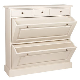 593cv60  110x35x107cm ab 479 € ggf. Aufpreis für Farbe & Finish ( 2 Fächer für Schuhe pro Klappe)