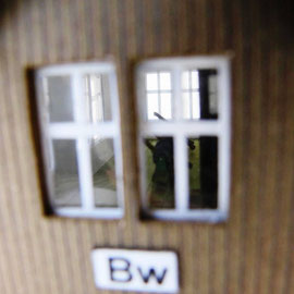 (c) W. Fehse - Blick in den Stellwerkshebelraum