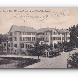 - OBERHOF -  Grand Hotel Kurhaus - 02.08.1909 -