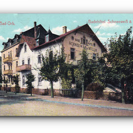- Badehotel Schneeweiß - Müller - BAD ORB - 26.08.1908 -