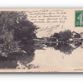 -  LAGNY - Un coin de Marne - 06.10.1909 -