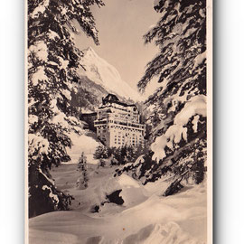 - Schloßhotel - PONTRESINA - 14.11.1927 -