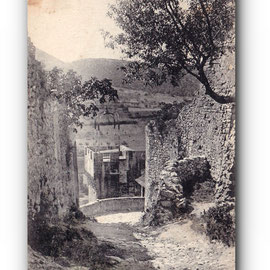 - Rue de la Tour de l'Horloge - MONTBRUN - les - BAINS - 13.09.1920 -