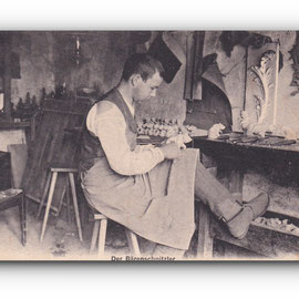 Der Bärenschnitzler - 13.10.1909 -  Le sculpteur d'ours - The bear carver