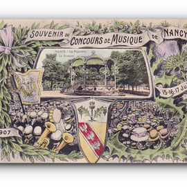 - Souvenir du Concours de Musique  de NANCY - 1907 -
