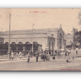 - La gare - NANCY - 19.01.1908 -