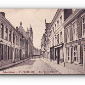- Rue de la Balance - POPERINGHE - 11.11.1914 - Région flamande -