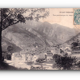 - Vue panoramique -  PUGET - THÉNIERS - 1905 -