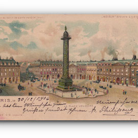 - La Place Vendôme - PARIS - 30.12.1906 -