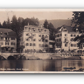 - Hotel Sternen - BADEN - 1935 -