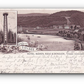 - Hôtel Bären , Isele & Dengler - TITISEE -Schwarzwald -16.09.1993 -