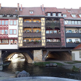 Krämerbrücke, Erfurt, Thüringen