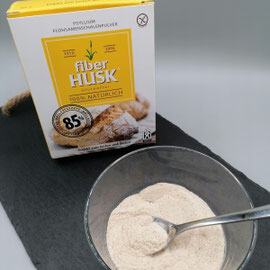 glutenfreie Flohsamenschalen fiberHusk 