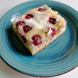 Quark-Kirsch-Kuchen glutenfrei