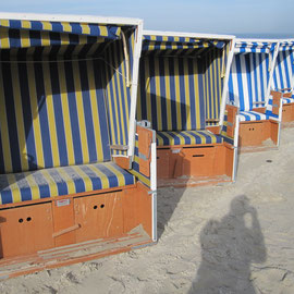 Strandkörbe in Wangerooge