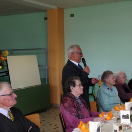 M. le Maire s'adresse aux invités