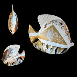 Poisson 26 x 32 x 13 - céramique - 160 €