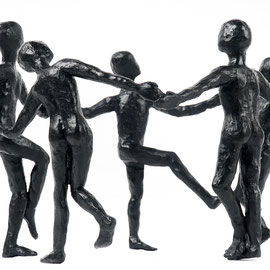 La ronde de nuit - N°5/8 - H 22 x Ø 30 cm, bronze, 2021, 3900 €  