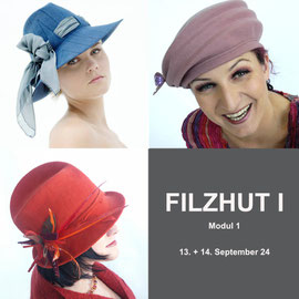 1. Modul - Filzhut I - Christine RohrAcademy of Millinery and Textile Arts