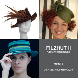 3. Modul - FILZHUT II - Christine Rohr Academy of Millinery and Textile Arts