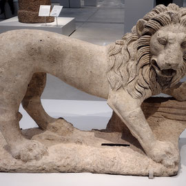 Statut de lion 100 après J-C SIDON (Liban)