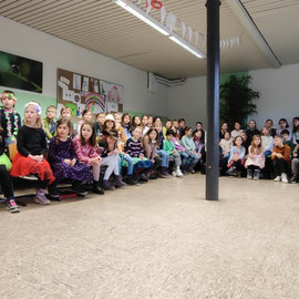 Ein Blick ins Publikum links