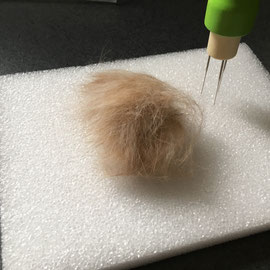 うさぎ毛ポンポン