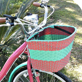 CANASTILLA PLASTIFICADA  COLORES PRECIO REGULAR PÚBLICO $270.00 CON BICI DE $200.00