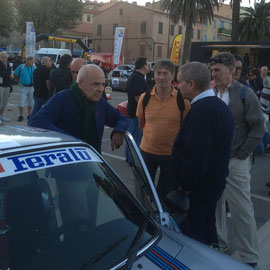 J.C. Andruet avec Henri Trautmann, fils d' Enri, vainqueur du Tour en 1961 et 1963 avec Citroën