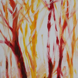 Gegenlicht, Acryl, 30x30, 2012