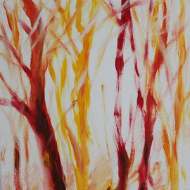 Gegenlicht, Acryl, 30x30, 2012