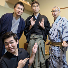 古今亭今輔師匠