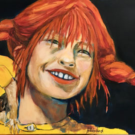 Pippi Langstrumpf 100 x 50 cm
