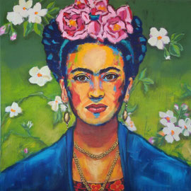 Frida Kahlo I 100 x 100