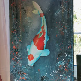 Koi - 50x70cm: Fr. 330.00
