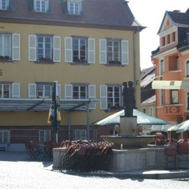 Altes Rathaus auf dem Marktplatz in Homburg 