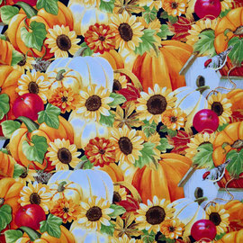 Patchwork-Stoff Sonnenblumen