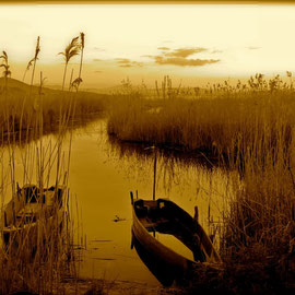 San Feliciano: Boote am Trasimenischen See