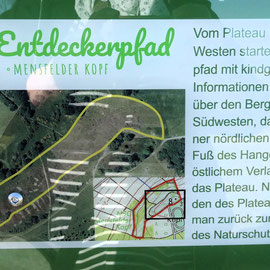 Entdeckerpfad ... ich bin gespannt, was ich entdecke