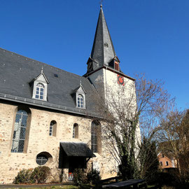 Die evangelische Kirche in Mensfelden