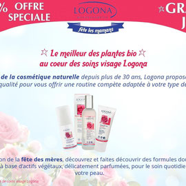 Réalisation de fleurs pour la promotion du nouveau produits Logona spécialiste de cosmétiques natureles 