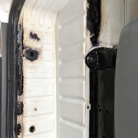 Rost behandelt (Fahrerhaus auf der Fahrerseite )