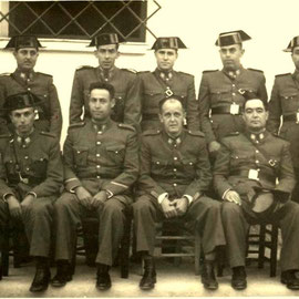 Año 1948.Nuestra Guardia Civil. Inauguración del cuartel en Alcaudete.