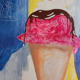 Acryl auf Papier 50x65cm