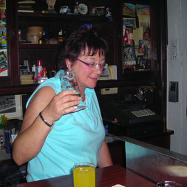 Die Wirtin Gaby