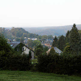 Cottage on the « Woody End » - view of the village Herbeumont