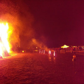 Bonfire at Herbeumont - Grand feu à Herbeumont